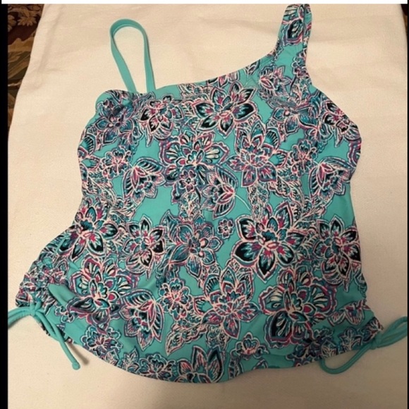 New Direction Swimwear Tankini, Size Medium - Picture 1 of 6